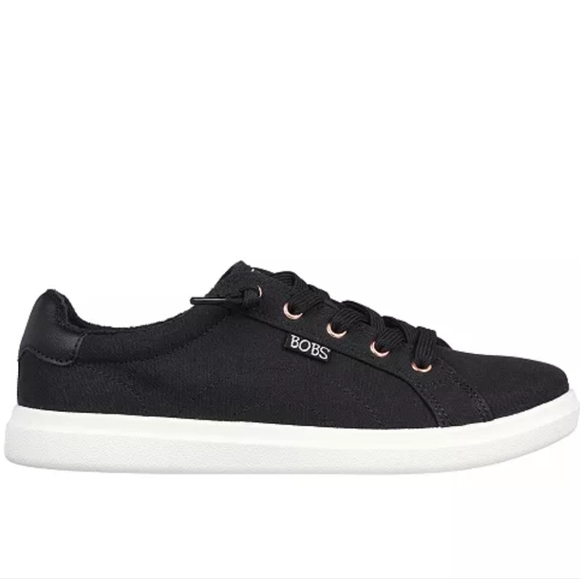 EUC Skechers Women's BOBS D Vine Black Shoes Size 8 - Picture 2 of 13